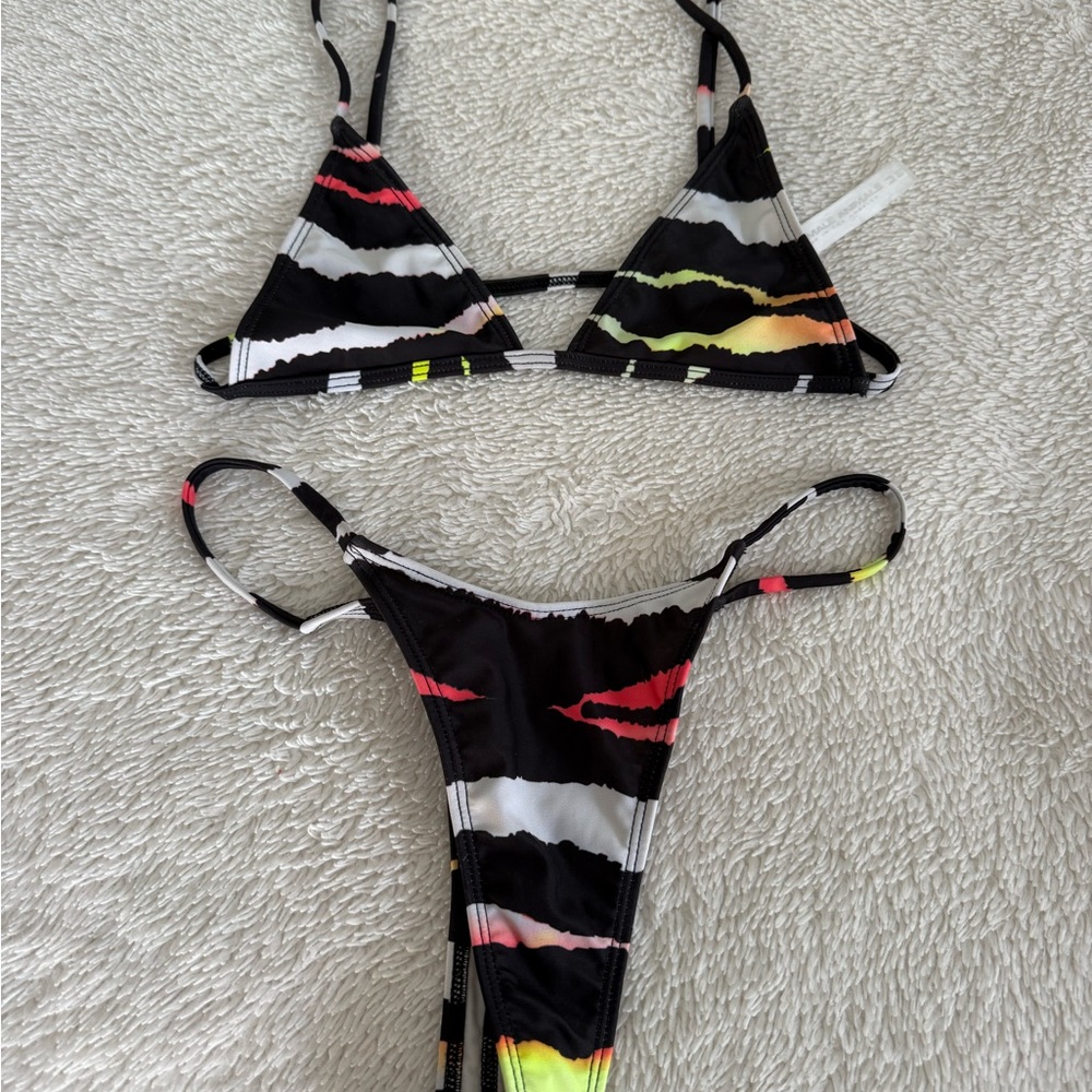 Minimale Animale acid tiger bikini